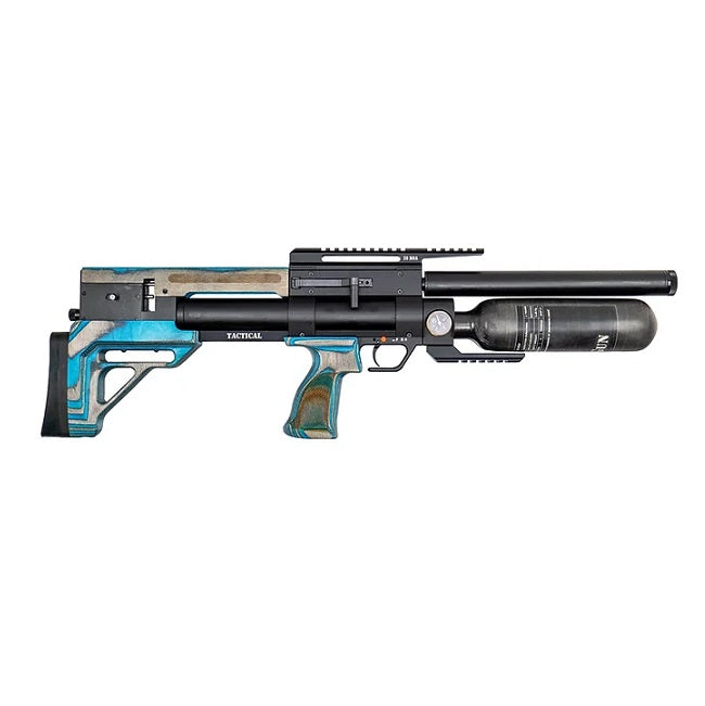 KalibrGun Cricket II Tactical 45 Light Blue .177 PCP Airgun Sale Product