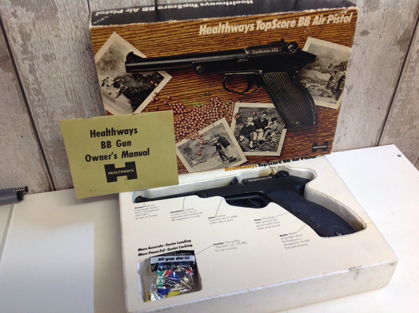 HEATHWAYS TOPSCORE SPRING PISTOL BOXED SH2802020