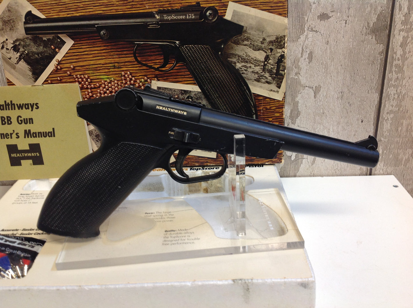 HEATHWAYS TOPSCORE SPRING PISTOL BOXED SH2802020