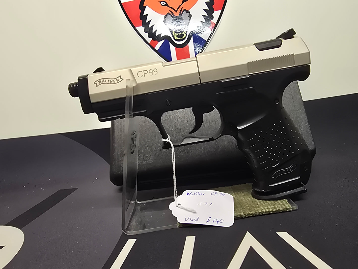 USED Umarex Walther CP99 Dual Tone C02 .177 Pistol SH060624013