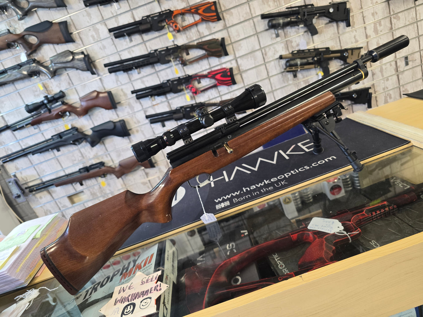 USED Webley Raider .22 PCP RIFLE SH070526004