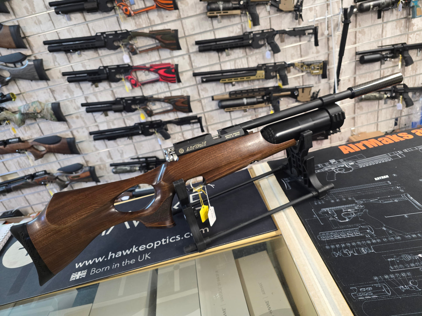 USED Daystate Airwolf .177 PCP RIFLE SH221125001