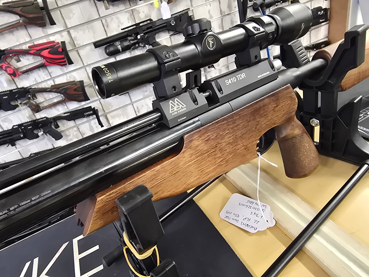 USED Air Arms S410 TDR .22 PCP RIFLE SH030326009