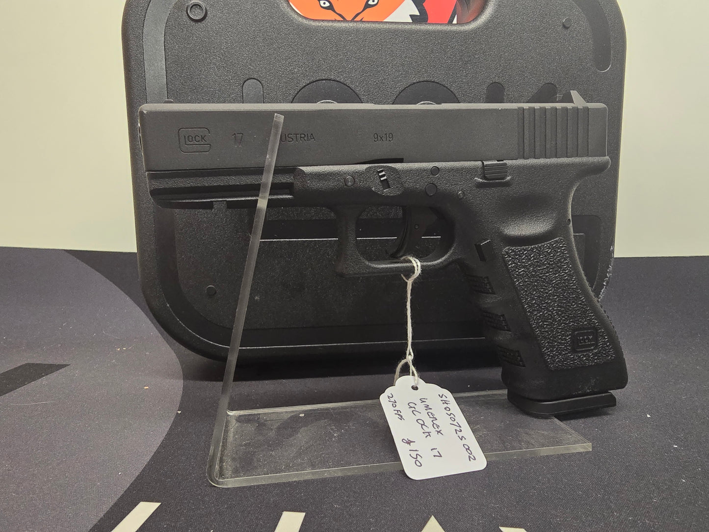USED Umarex Glock 17 C02 Dual Ammo Pistol SH120725005