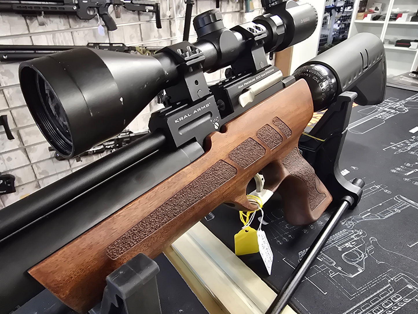 USED Kral Puncher NP-02 .177 PCP RIFLE SH070825010