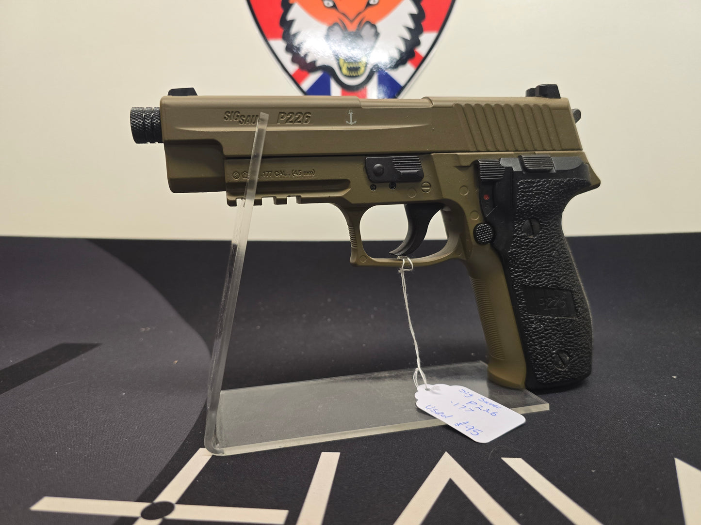 USED Sig Sauer P226 C02 .177 Pistol SH240725003
