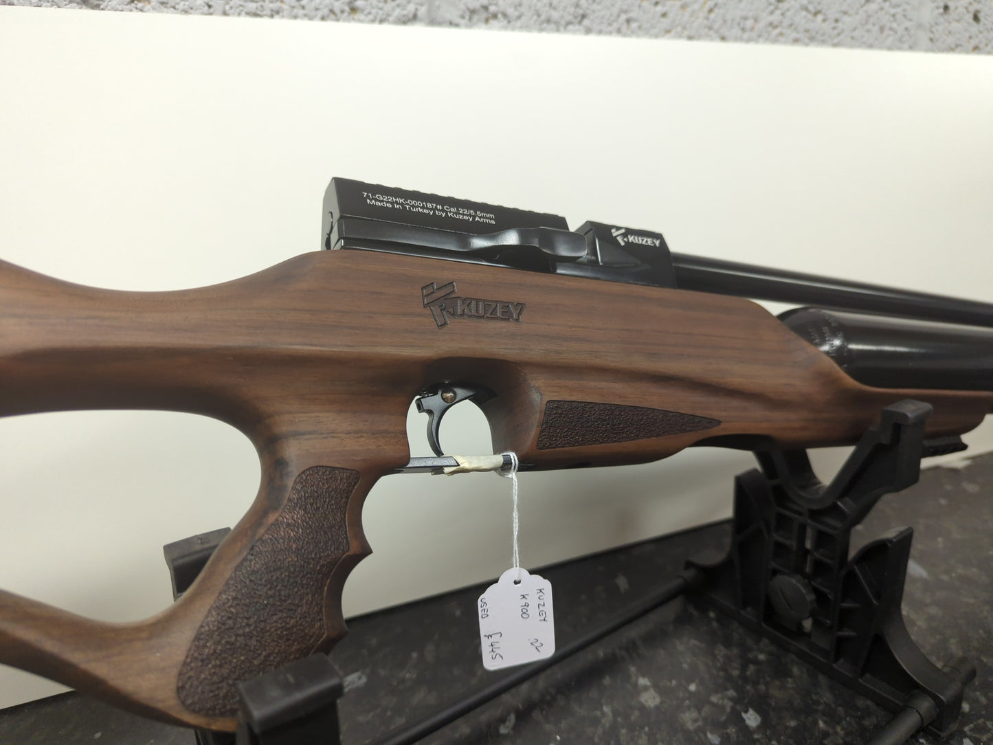 KUZEY K900 .22 USED PCP RIFLE SH100524001