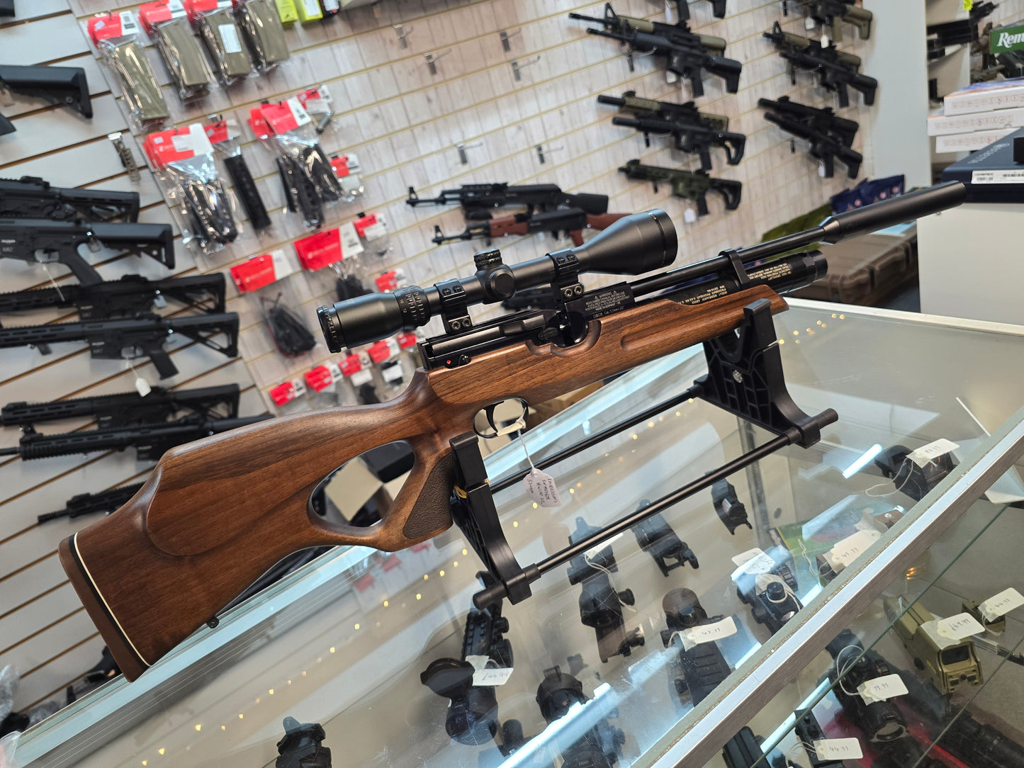 USED Weihrauch HW100T .22 PCP RIFLE SH181225003