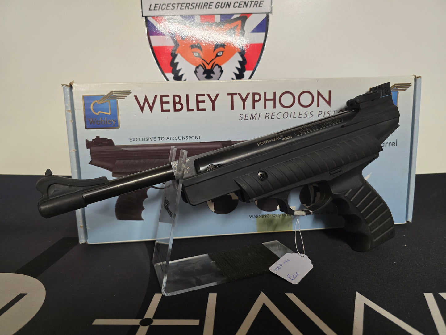 USED Webley Typhoon Spring .177 Pistol SH010825001