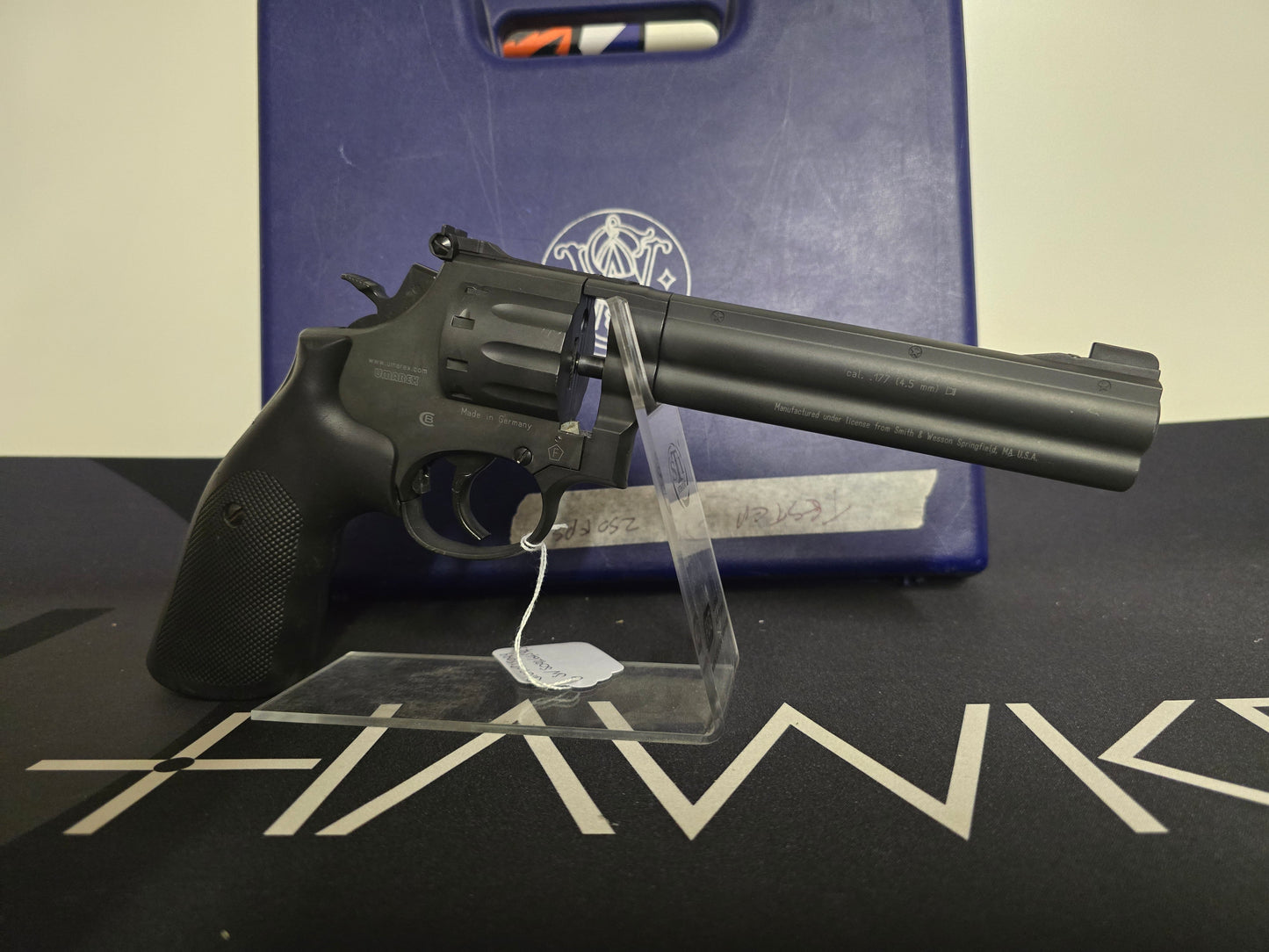 USED Smith & Wesson Mod 586 6" C02 .177 Pistol SH090825099
