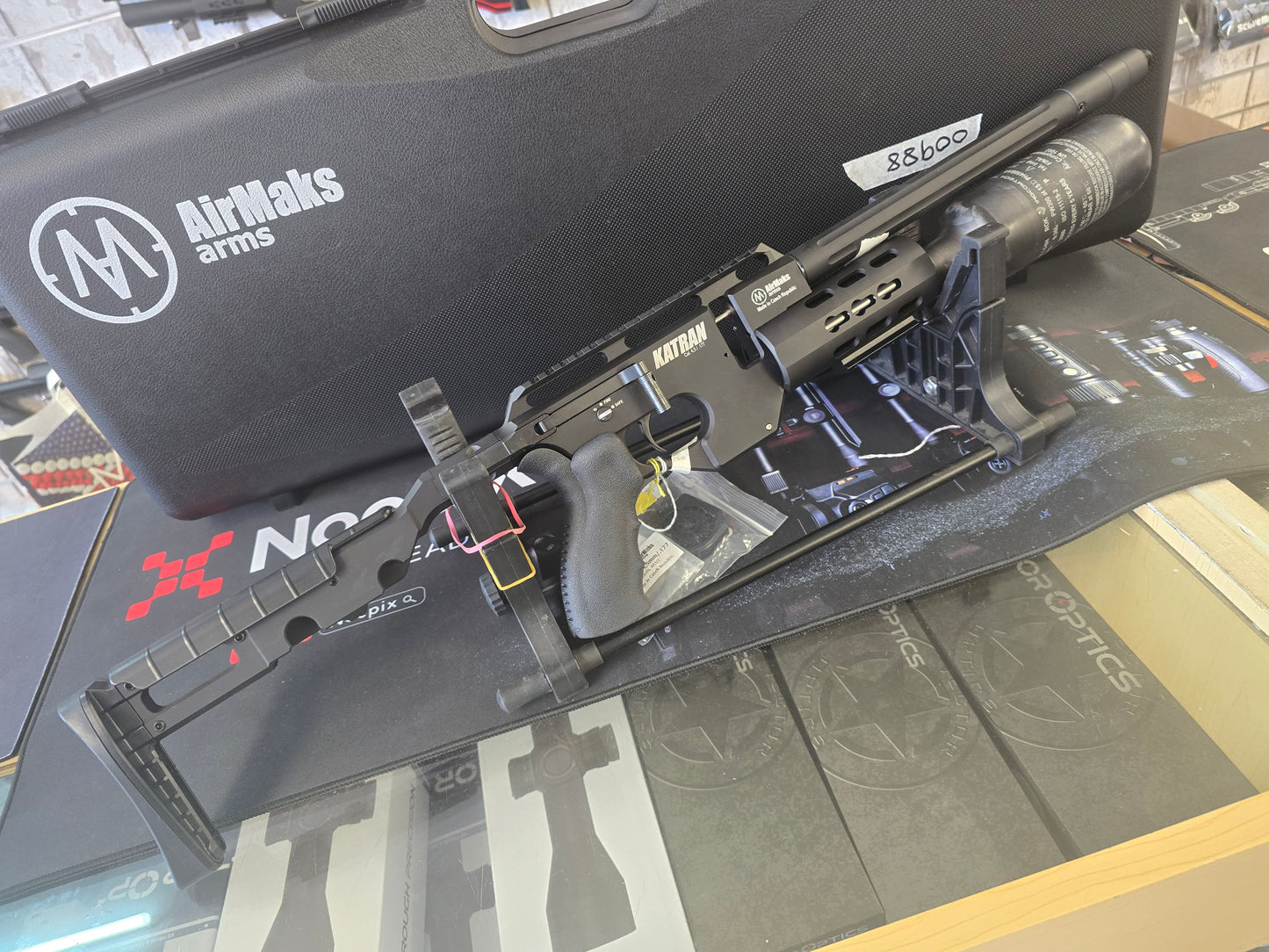 USED Airmaks Katran STD Bottle .177 PCP RIFLE SH060826006