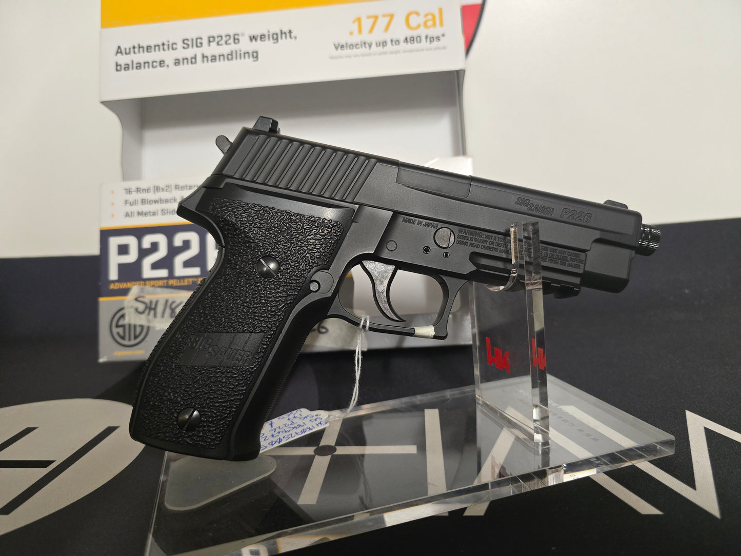 USED Sig Arms P226 .177 C02 Pistol SH180925005