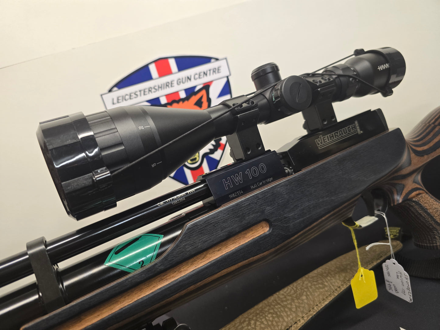 USED Weihrauch HW100 .177 PCP RIFLE SH070825003