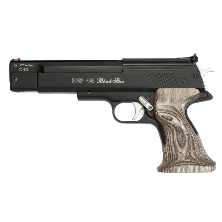Weihrauch HW45 Black Star .22 Air Pistol