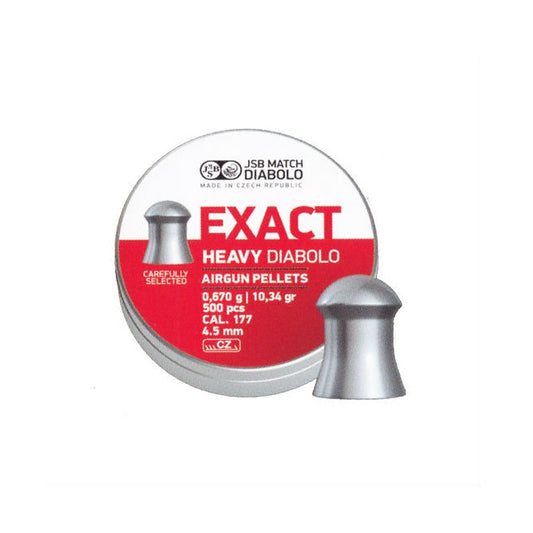 JSB Exact Heavy Diablo .177 Airgun Pellets