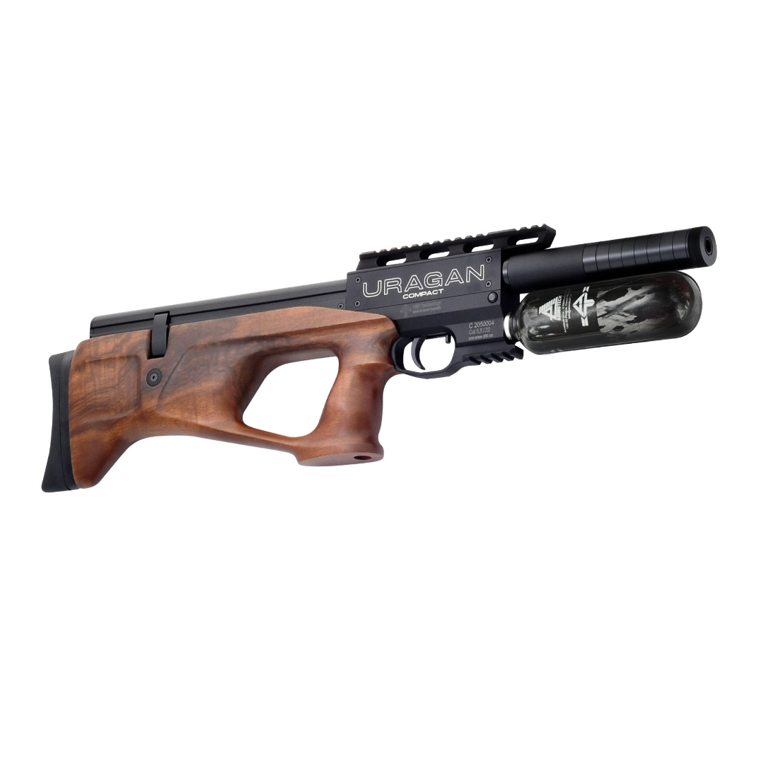 AGT Uragan Compact .22 Long PCP Airgun - Leicestershire Airgun Uragan ...