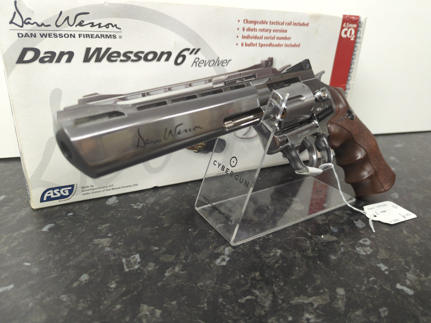 Dan Wesson 6" 4.5mm CO2 POWERED PISTOL SH270424008