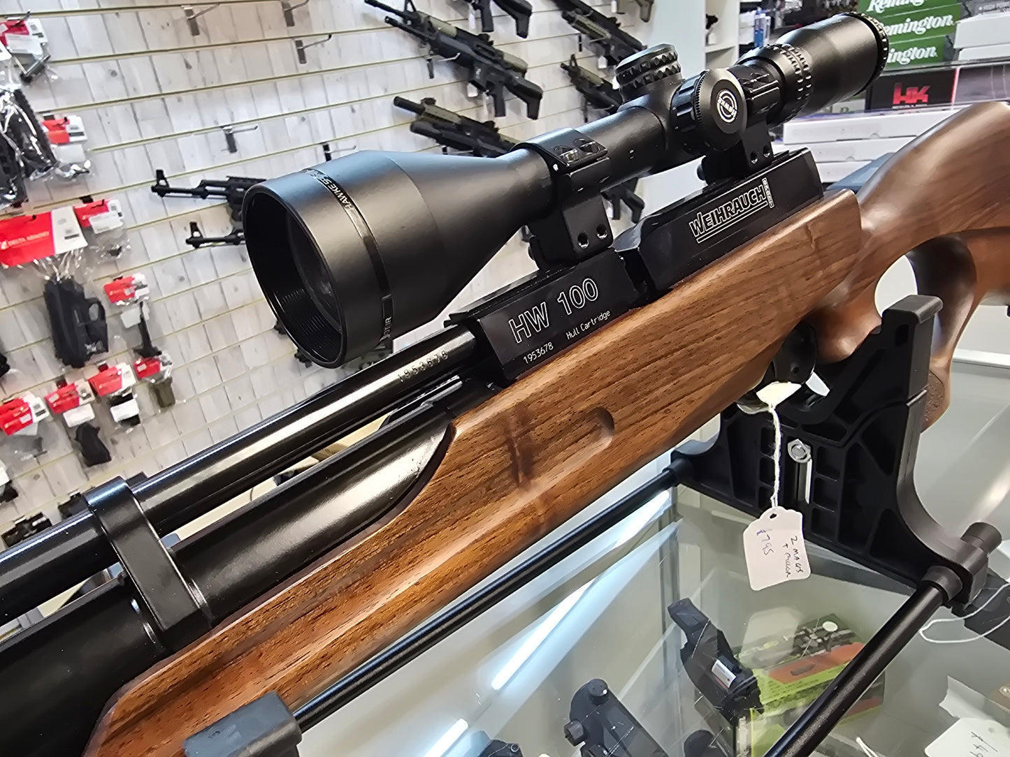 USED Weihrauch HW100T .22 PCP RIFLE SH181225003