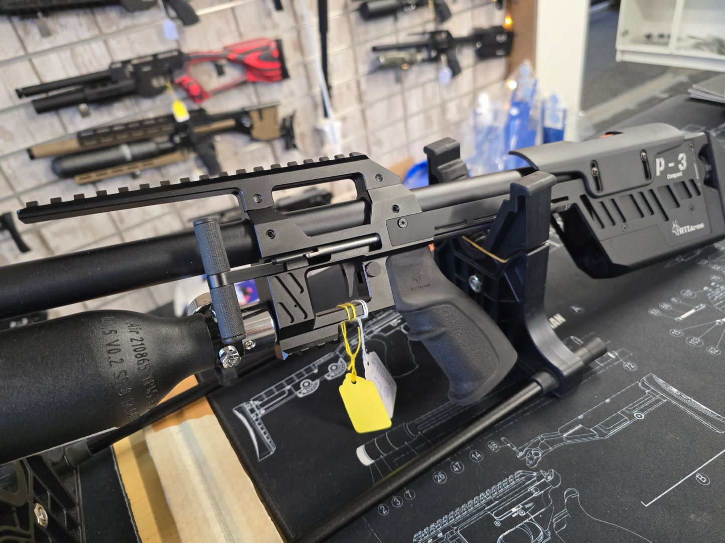 USED RTI P-3 .177 PCP RIFLE SH051225001