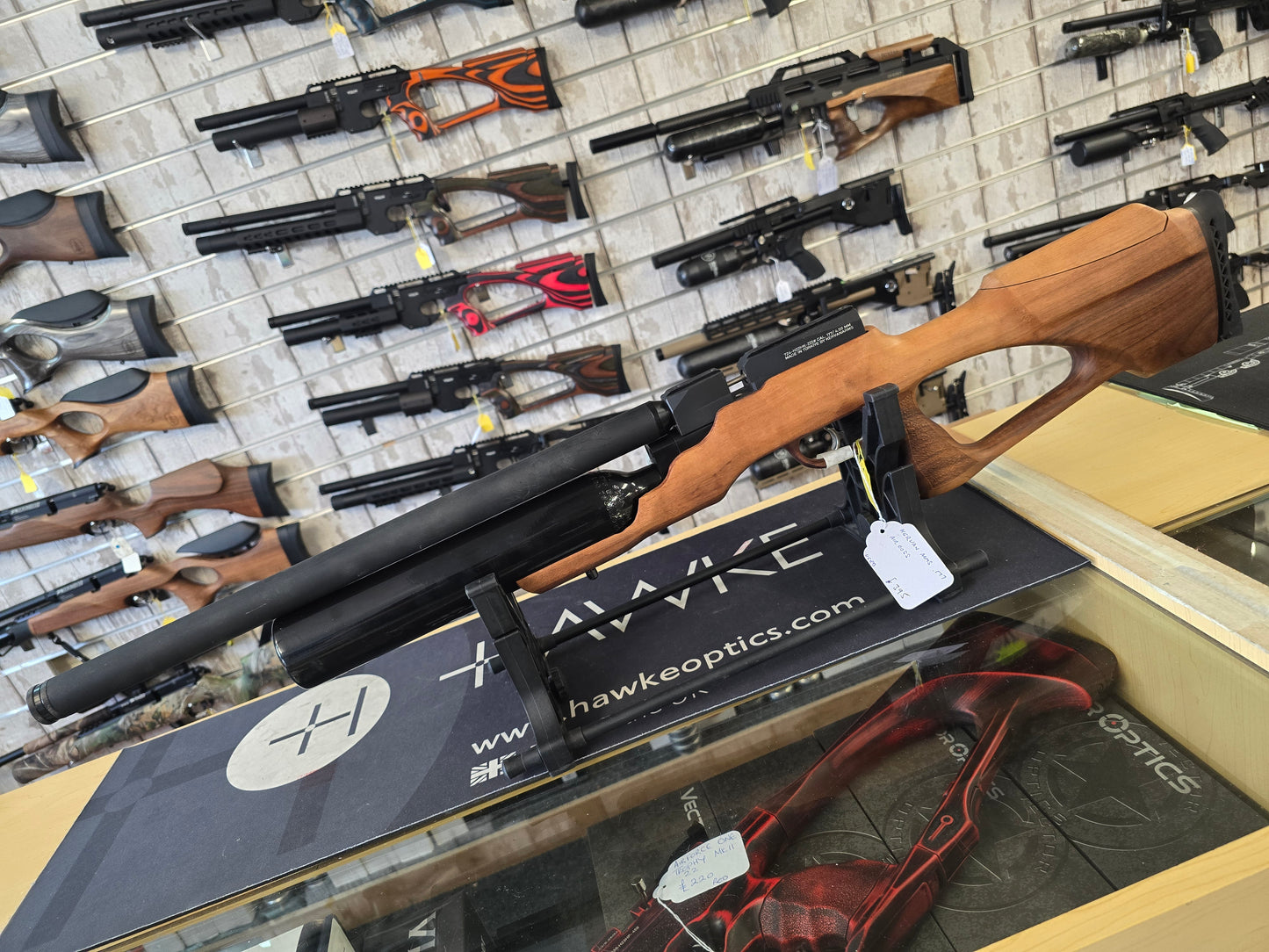 USED Kervan Arms AirBoss .177 PCP RIFLE SH280226004