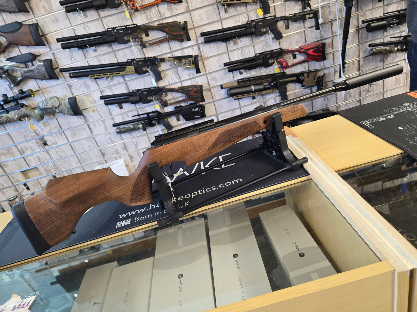 USED BSA Lightning CLX .22 Spring RIFLE SH151125004