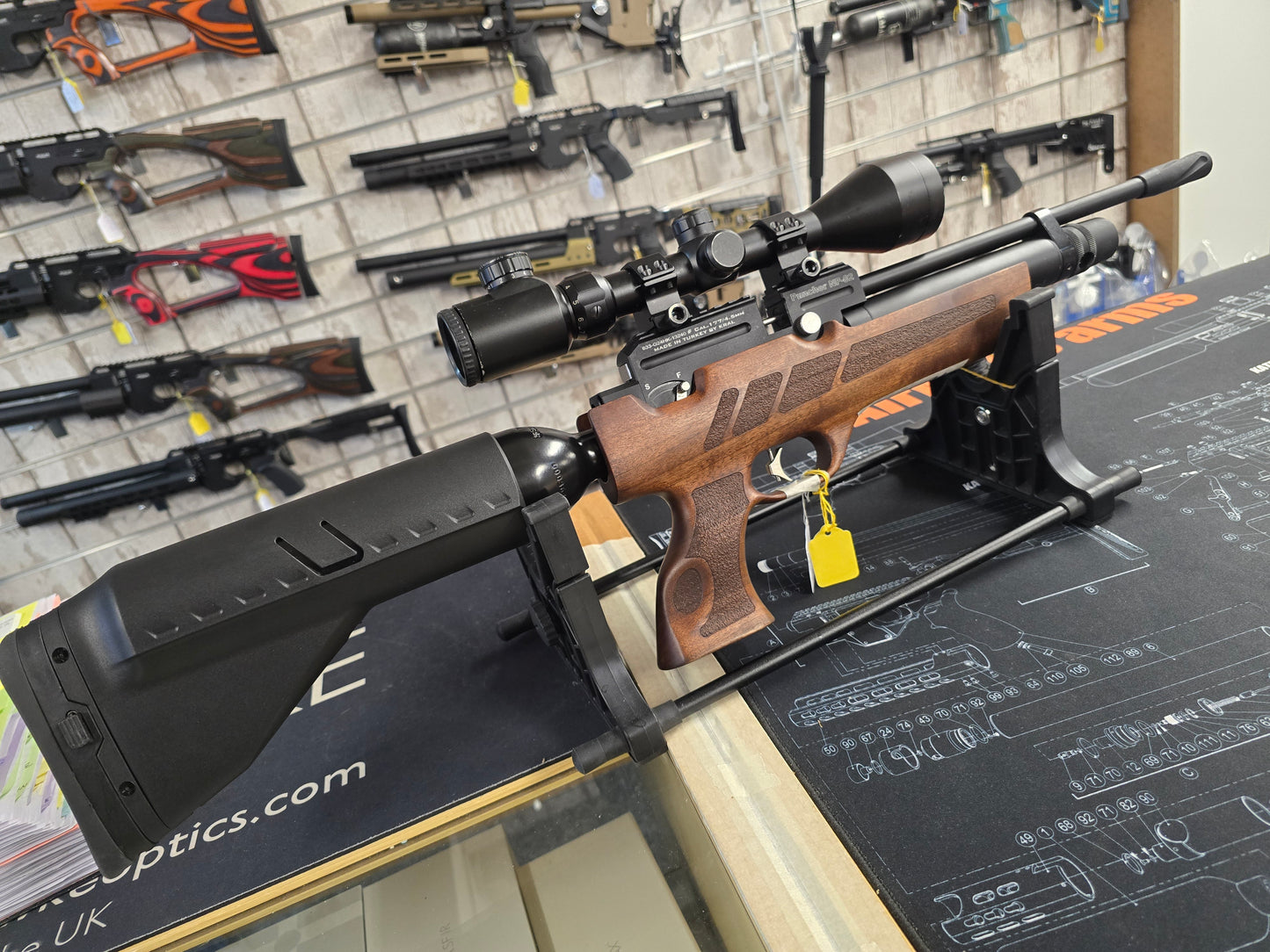 USED Kral Puncher NP-02 .177 PCP RIFLE SH070825010