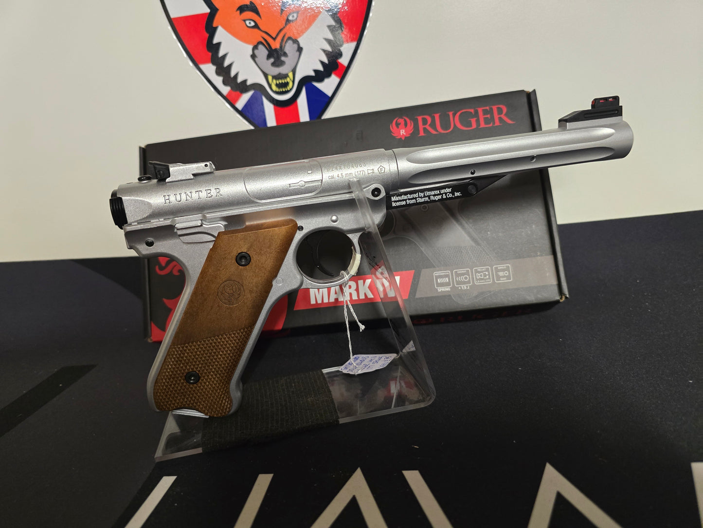 USED Umarex Ruger MkIV .177 Spring Pistol SH130925001