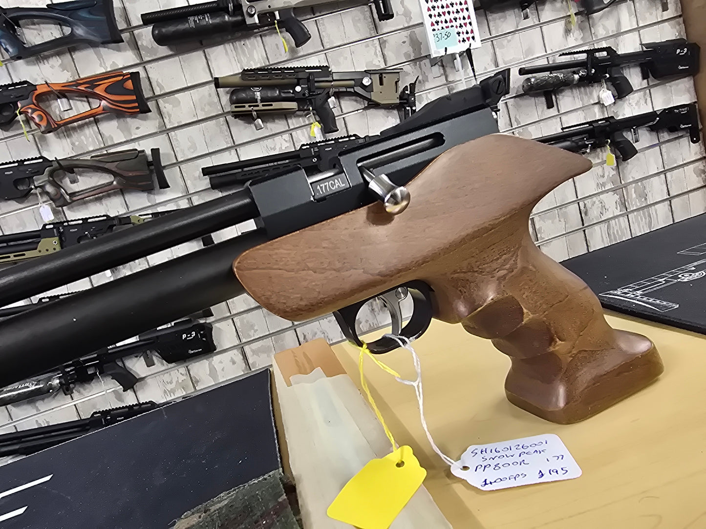 USED Snow Peak PP800R .177 PCP PISTOL SH160126001