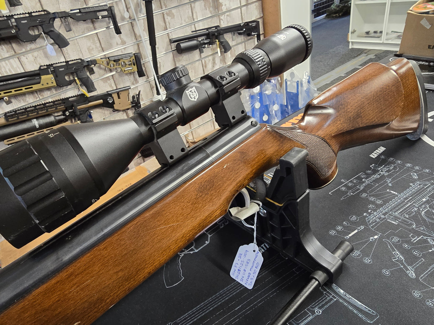 USED Weihrauch HW77 .22 Spring RIFLE SH281125009