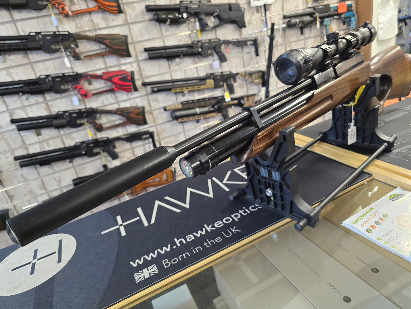 USED Weihrauch HW100T .177 PCP RIFLE SH111025007