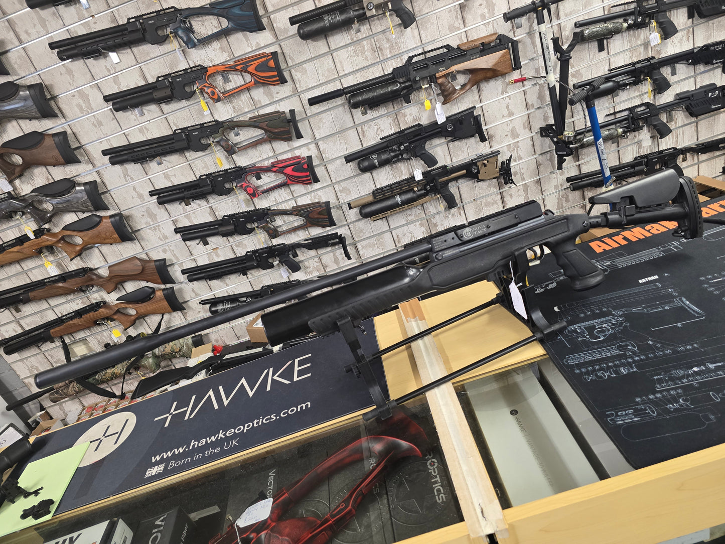 USED Hatsan Nova Tact .177 PCP RIFLE SH210226002