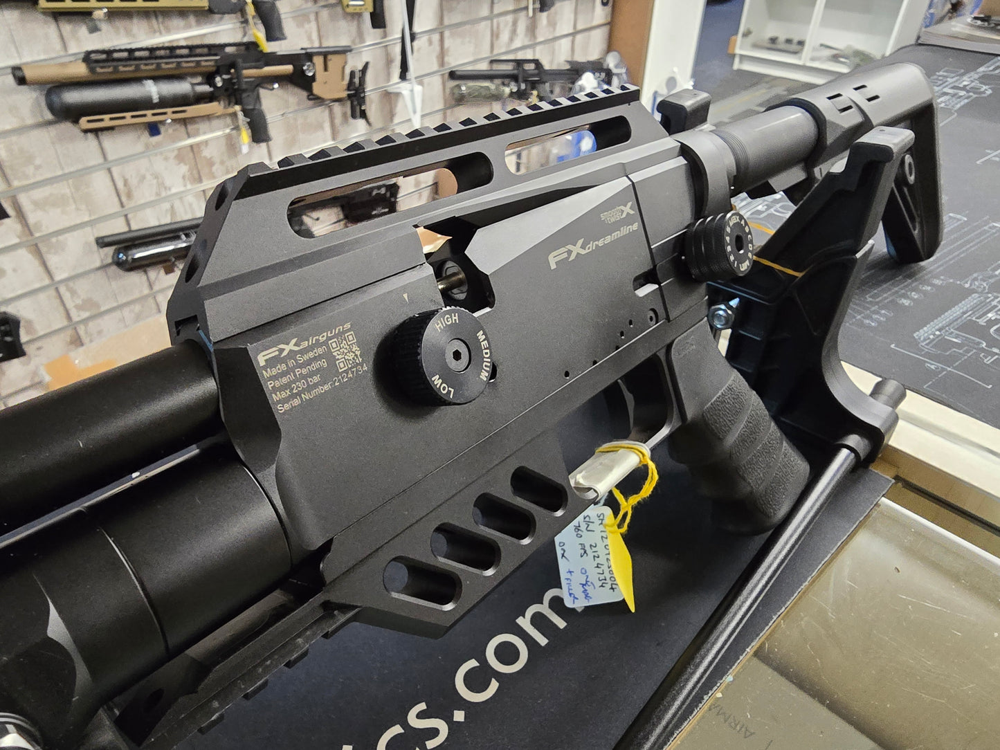 USED FX Dreamline .177 PCP RIFLE SH120925004