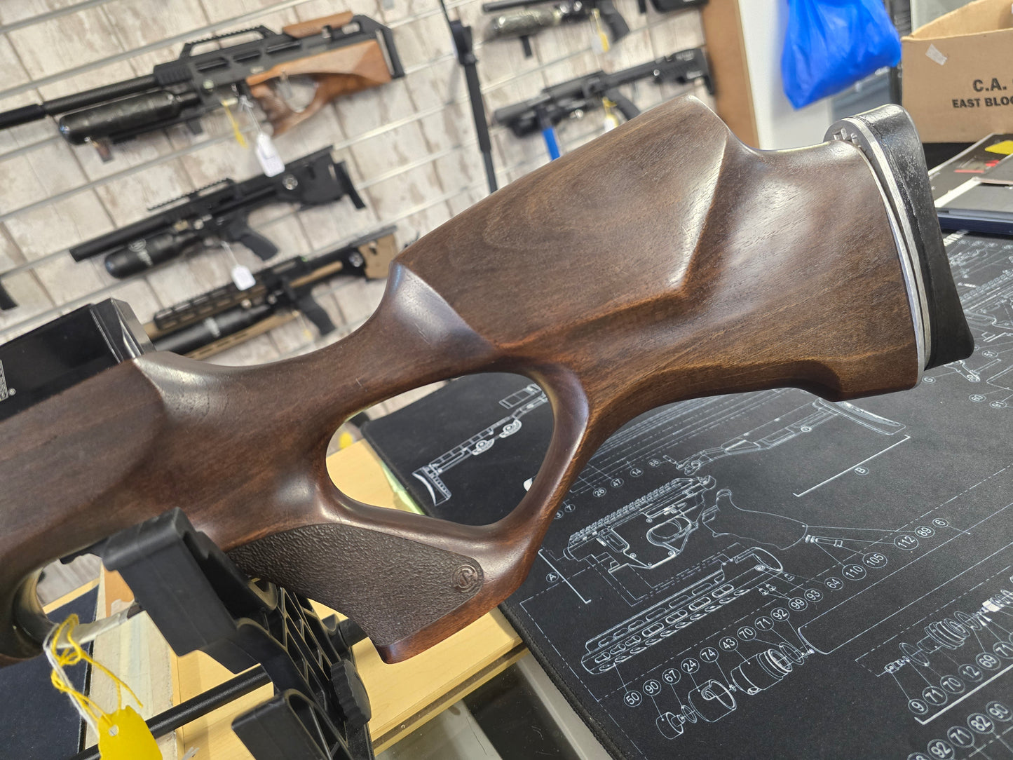 USED Weihrauch HW100KT .177 PCP RIFLE SH050326002