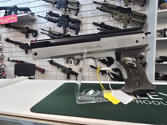 USED Weihrauch HW45 Silver Star .177 Spring Pistol SH041025004
