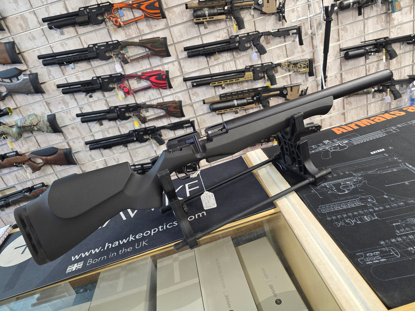 USED FX DRS Synthetic .22 PCP RIFLE SH111025005