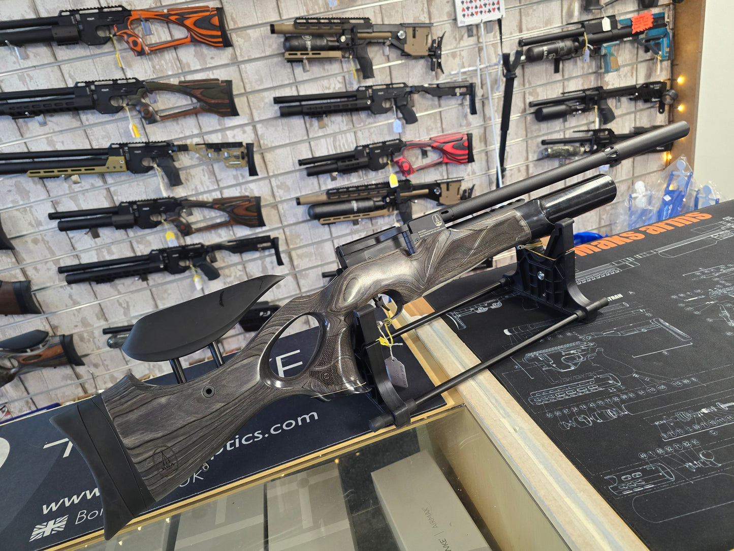 USED BSA R12 .177 PCP RIFLE SH111225001