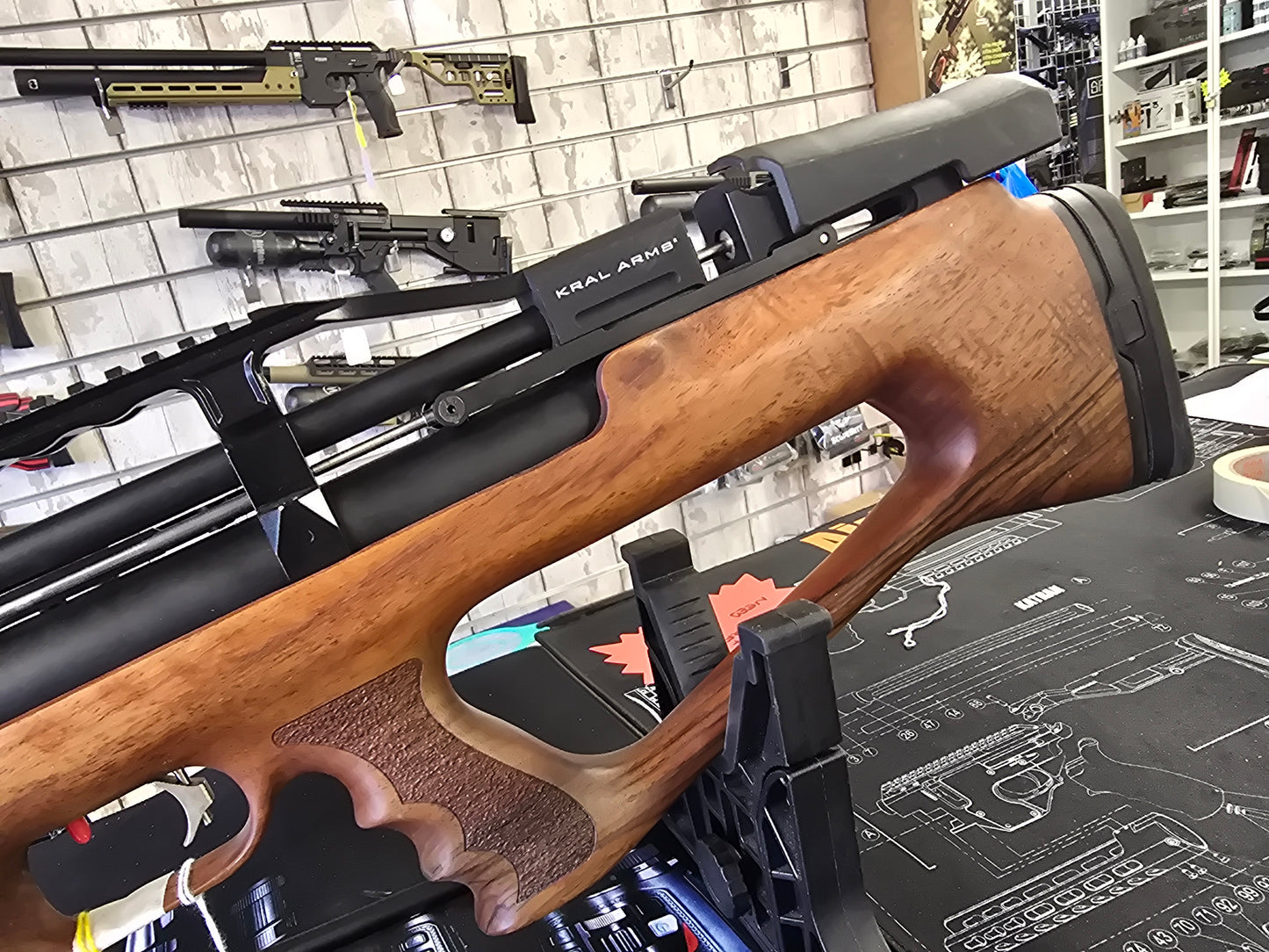 USED Kral Empire X .177 PCP RIFLE SH160526002