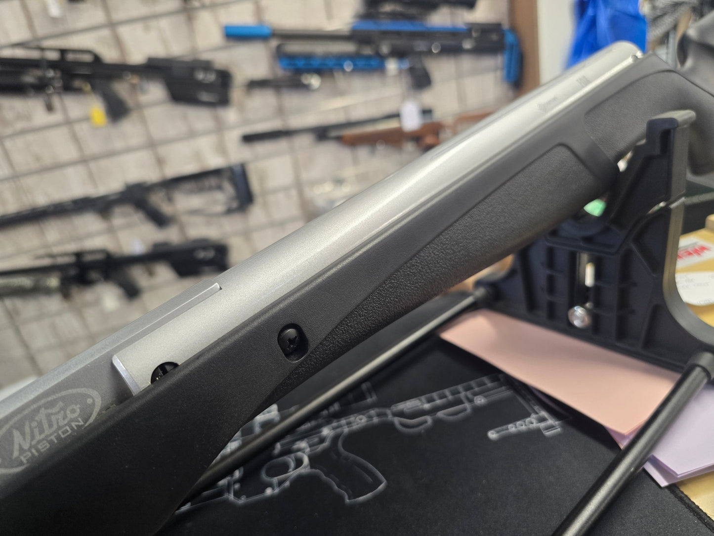USED Crosman Silver Fox .22 Spring RIFLE SH210826099