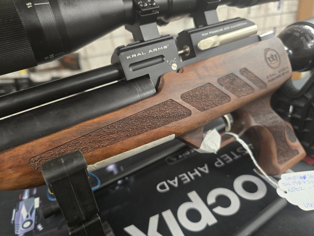 USED Kral NP-02 .22 PCP RIFLE SH031026003