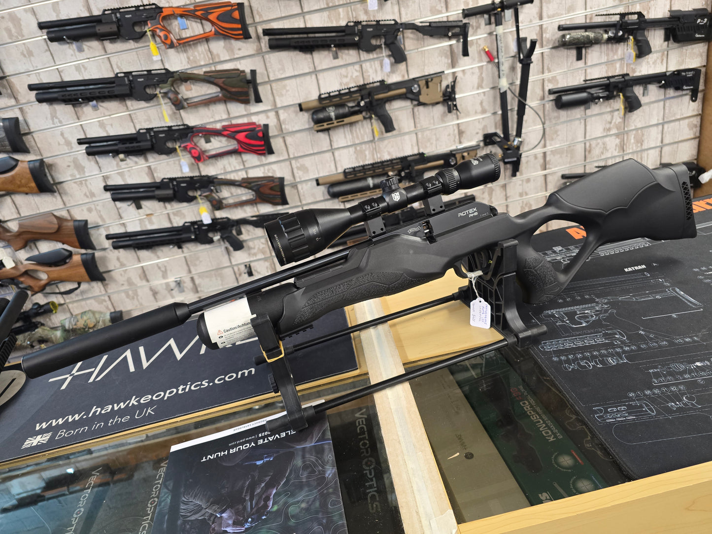 USED Umarex Walther RM8 .177 PCP RIFLE SH070206005