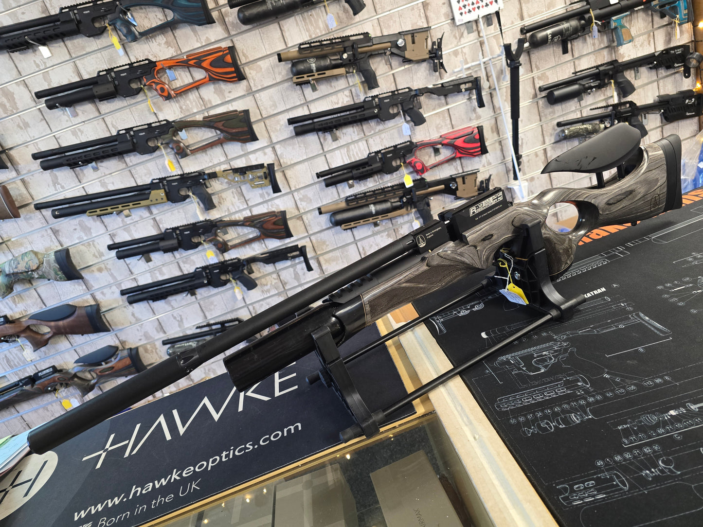 USED BSA R12 .177 PCP RIFLE SH111225001