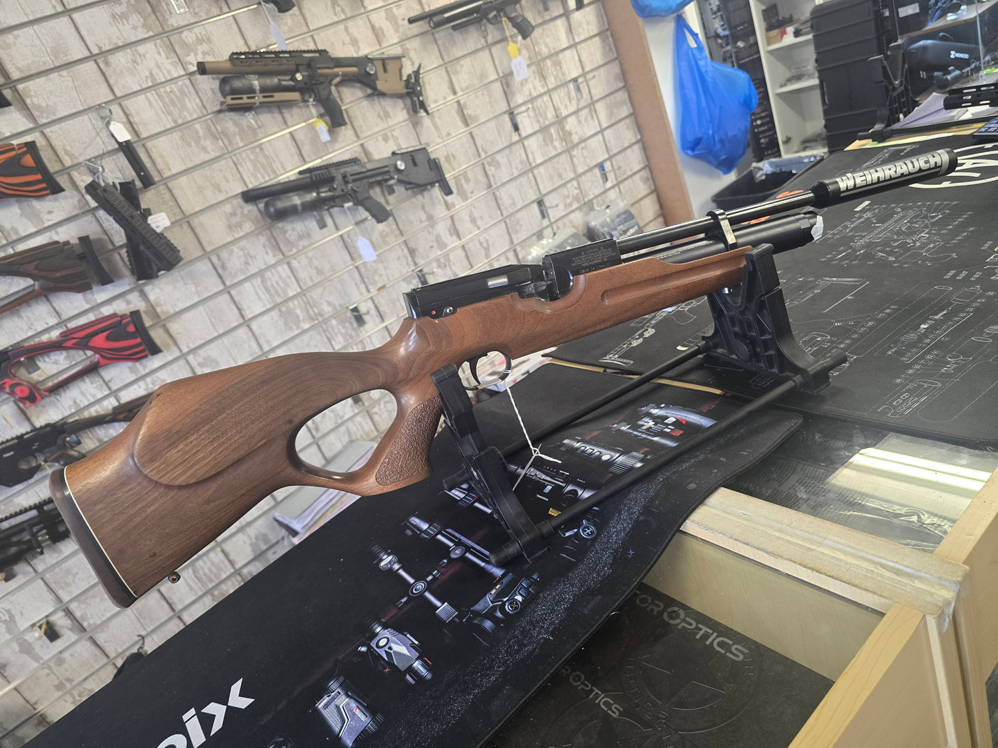 USED Weihrauch HW100HT Ratworks .22 PCP RIFLE SH250726002