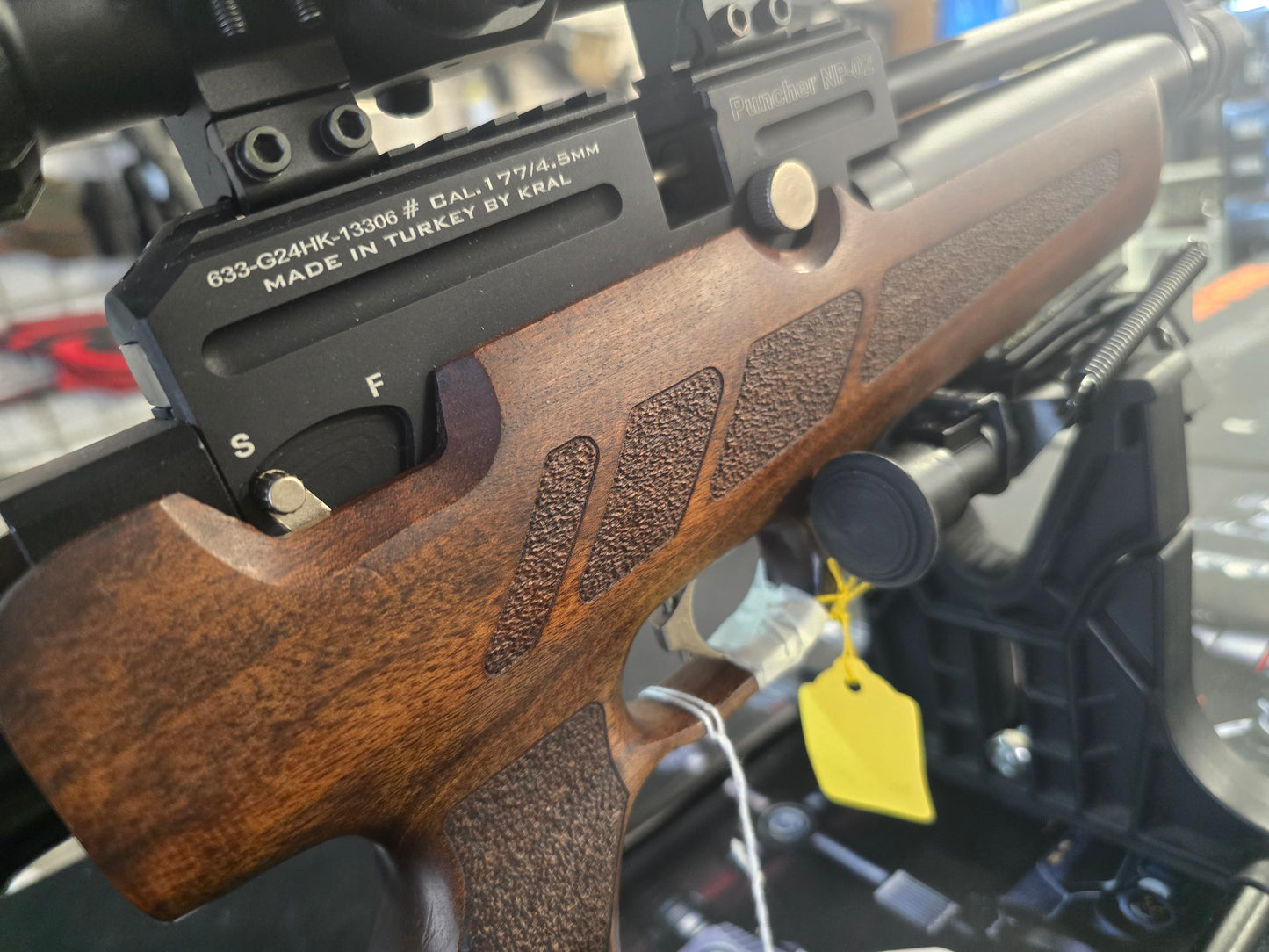 USED Kral NP-02 .177 PCP RIFLE SH210826002