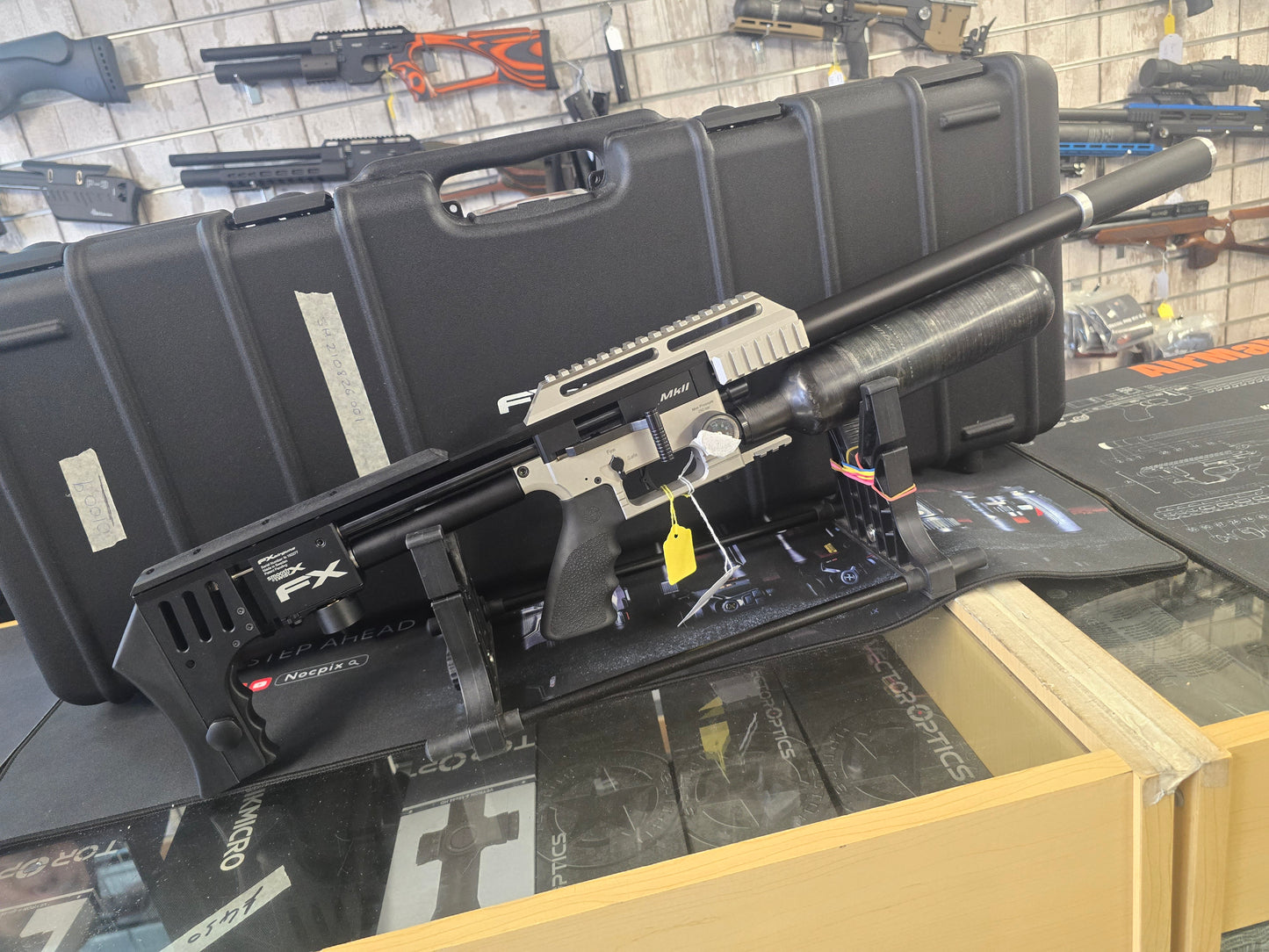 USED FX Impact MK2 Silver .177 PCP RIFLE SH210826001