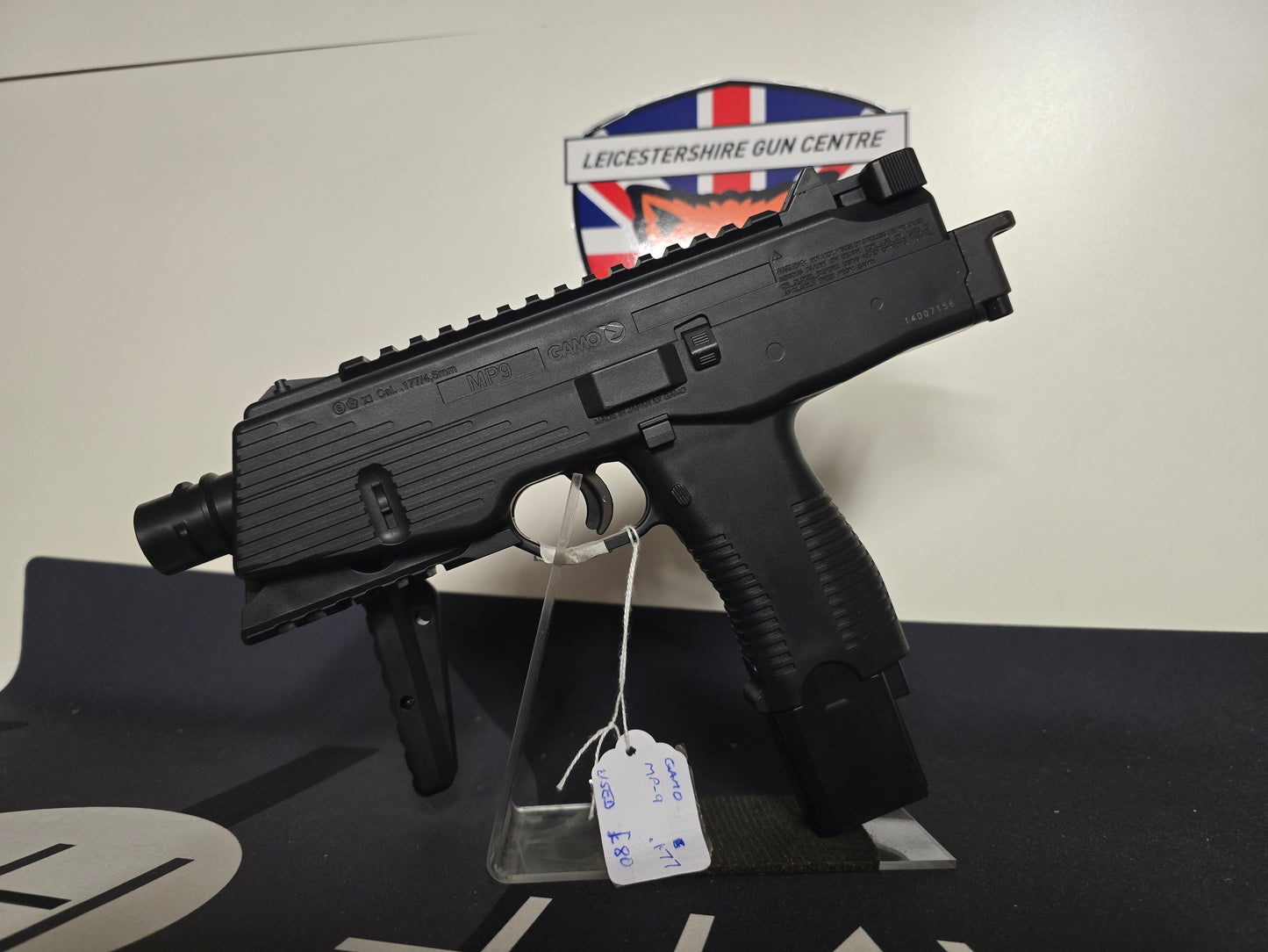 USED Gamo  MP-9 .177 C02 SMG SH090324005
