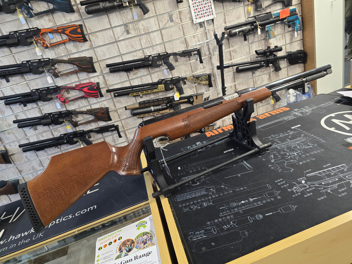 USED Air Arms TX200 .22 Spring RIFLE SH241025003
