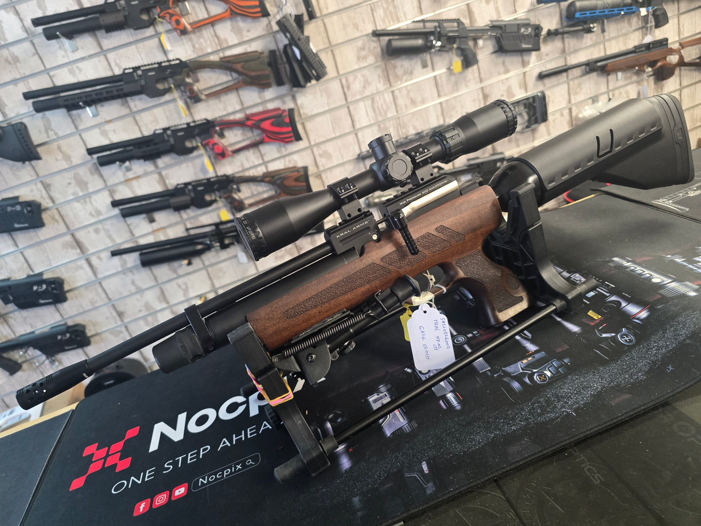 USED Kral NP-02 .177 PCP RIFLE SH210826002