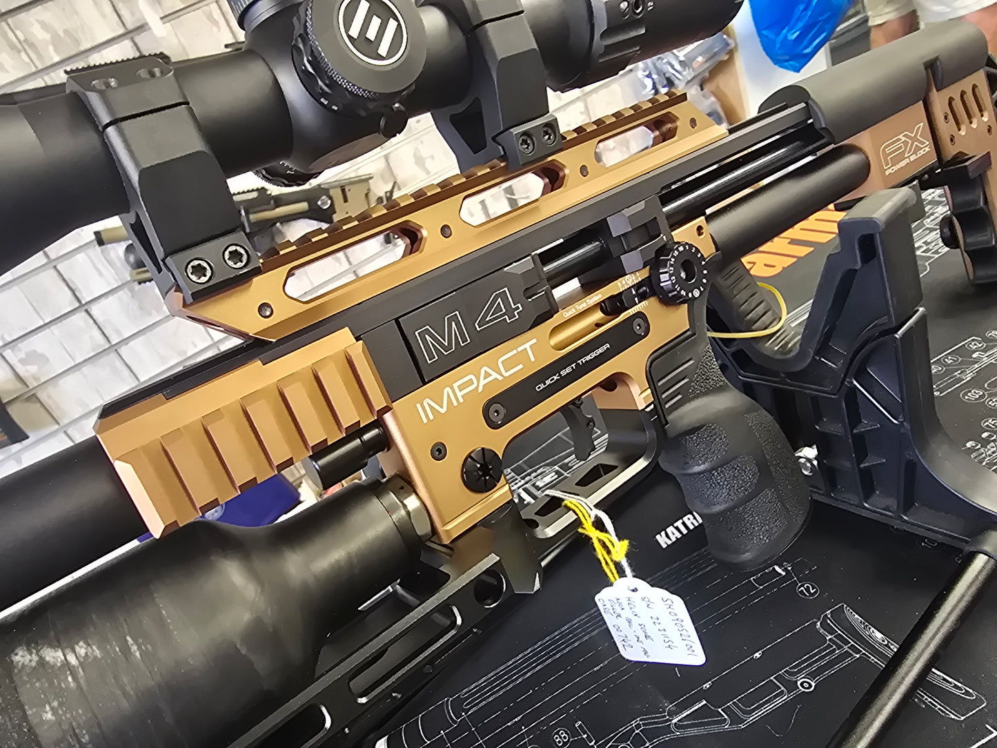 USED FX M4 Impact .177 PCP RIFLE SH090526001