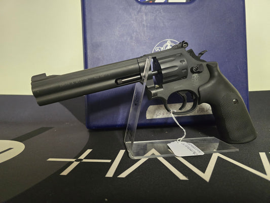USED Smith & Wesson Mod 586 6" C02 .177 Pistol SH090825099