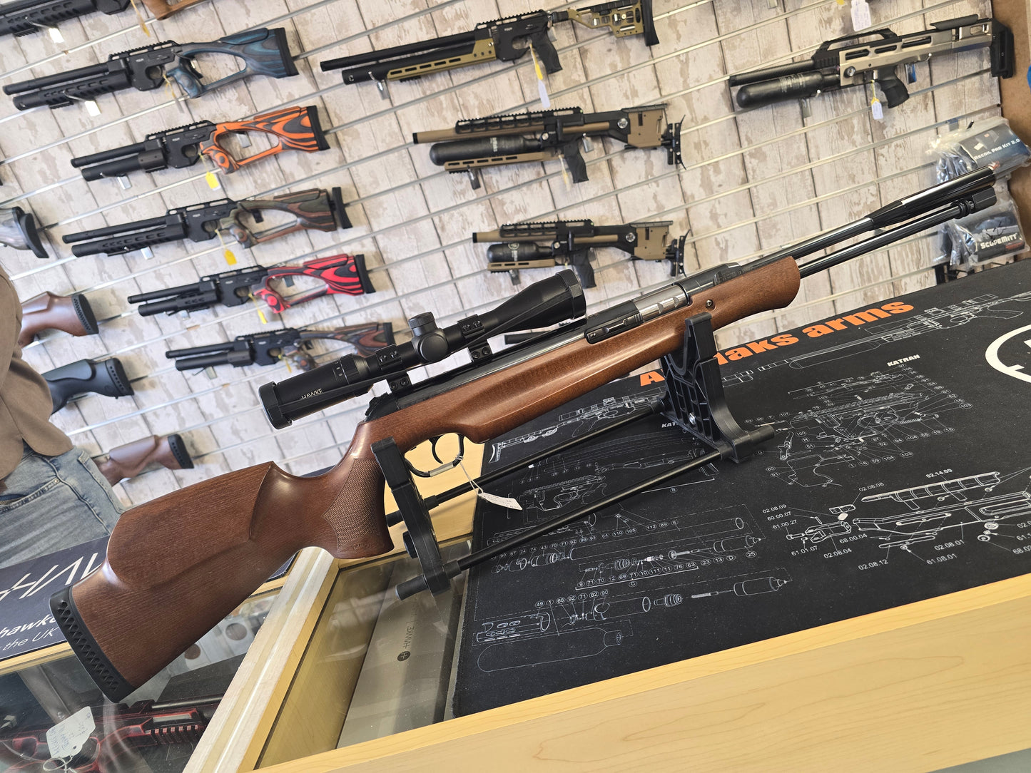 USED Walther LGU .22 Spring RIFLE SH020526001
